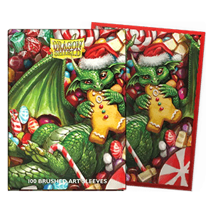 Dragon Shield Brushed Christmas 2024 - 100 Matte Sleeves Regular