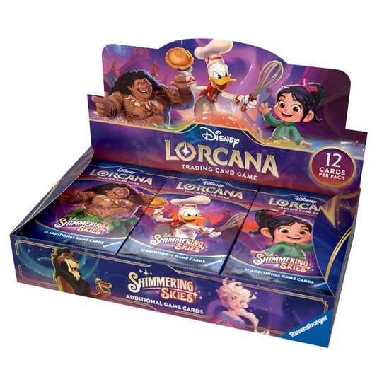 Disney Lorcana - CIELI SCINTILLANTI - SHIMMERING SKIES - 5SSK - Booster Box 24 Buste - ENG - La Fenice Bergamo TCG e Giochi